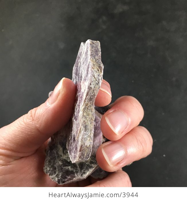 Natural Raw Layered Lepidolite Mica Pieces Beautiful Sparkly Purple Stones - #h551d7OayIY-4