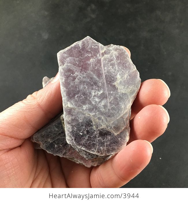Natural Raw Layered Lepidolite Mica Pieces Beautiful Sparkly Purple Stones - #h551d7OayIY-3