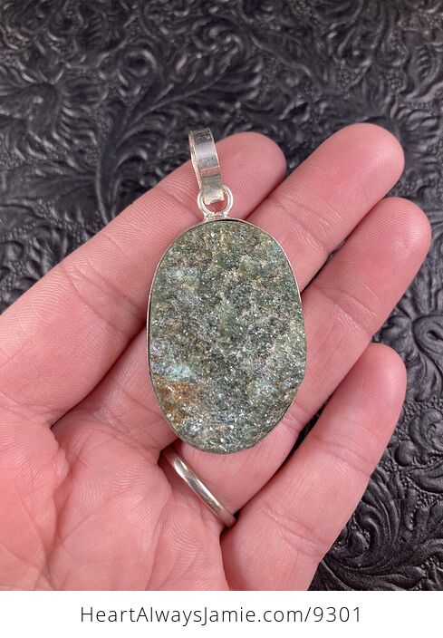 Natural Raw Moss Agate Crystal Stone Jewelry Pendant - #dSBj8GC4P48-1