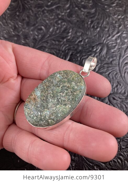 Natural Raw Moss Agate Crystal Stone Jewelry Pendant - #dSBj8GC4P48-4