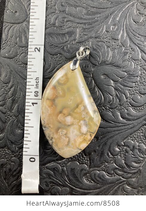 Natural Scenic Dendritic Agate Stone Crystal Jewelry Pendant - #ULFUq0zDMW0-5