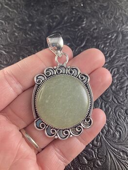 Natural Sparkly Green Aquamarine Crystal Stone Jewelry Pendant #HdHchk5XHY8