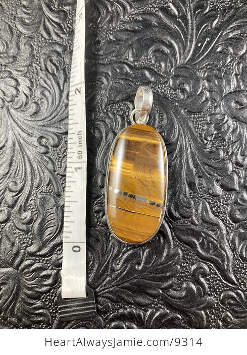 Natural Tigers Eye Crystal Stone Jewelry Pendant - #mrci24gEGQ0-3
