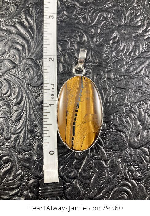 Natural Tigers Eye Crystal Stone Jewelry Pendant - #pcksUJipUo0-2