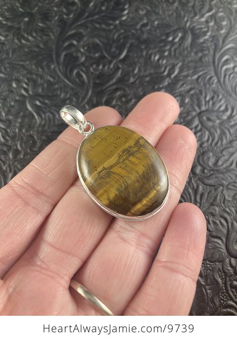 Natural Tigers Eye Crystal Stone Jewelry Pendant - #yIYukaWRGnE-2