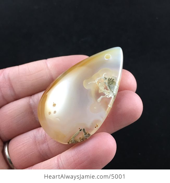 Ocean Chalcedony Agate Stone Jewelry Pendant - #bg5dDRSPXwc-3