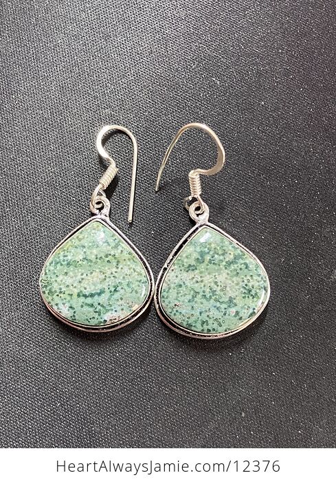 Ocean Jasper Crystal Stone Earrings - #Wx3cawZIJs0-2