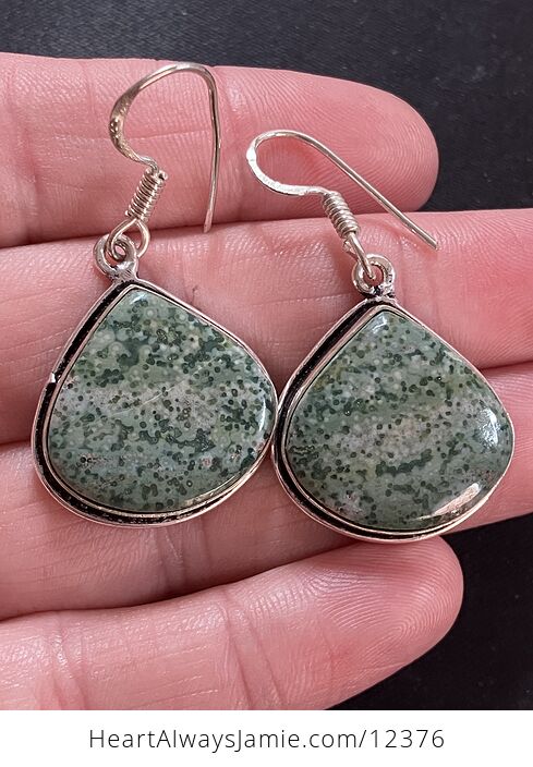 Ocean Jasper Crystal Stone Earrings - #Wx3cawZIJs0-1