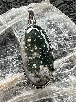 Ocean Jasper Crystal Stone Jewelry Pendant #wQHhJgPRy8c