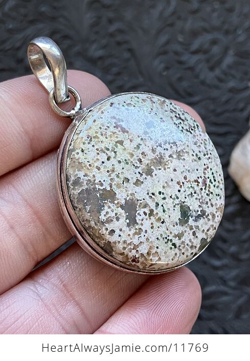 Ocean Jasper Crystal Stone Jewelry Pendant - #rGilJQBX4Ho-2