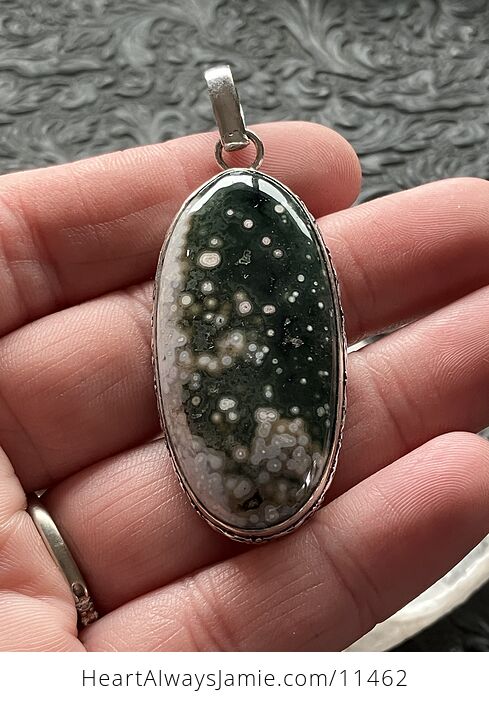Ocean Jasper Crystal Stone Jewelry Pendant - #wQHhJgPRy8c-2