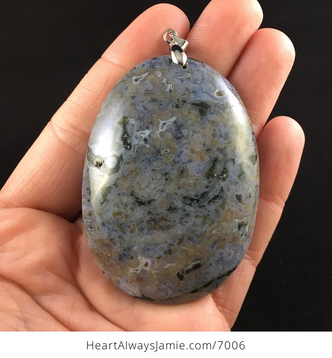 Ocean Jasper Stone Jewelry Pendant - #61IQD1BOVvA-1