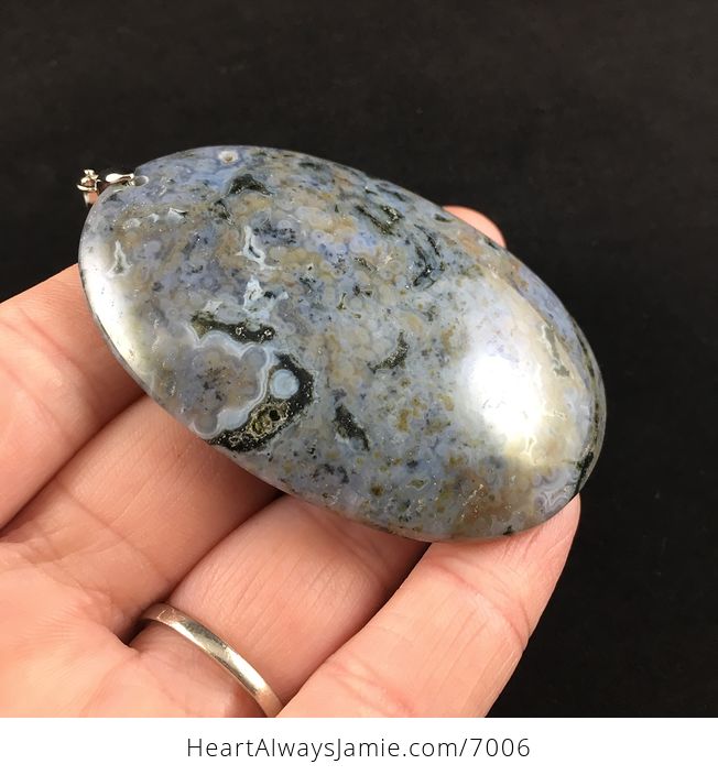 Ocean Jasper Stone Jewelry Pendant - #61IQD1BOVvA-4