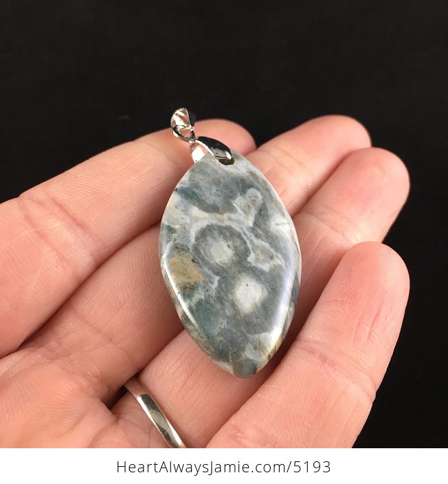 Ocean Jasper Stone Jewelry Pendant - #iUG65Cq6Viw-2