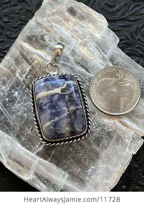 Opalized Fluorite Tiffany Stone and Crystal Stone Jewelry Pendant - #BMXHybZyf7M-5