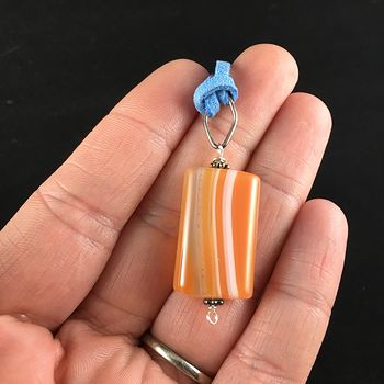 Orange Carnelian Stone Jewelry Pendant Necklace #9lpObgmNeWM