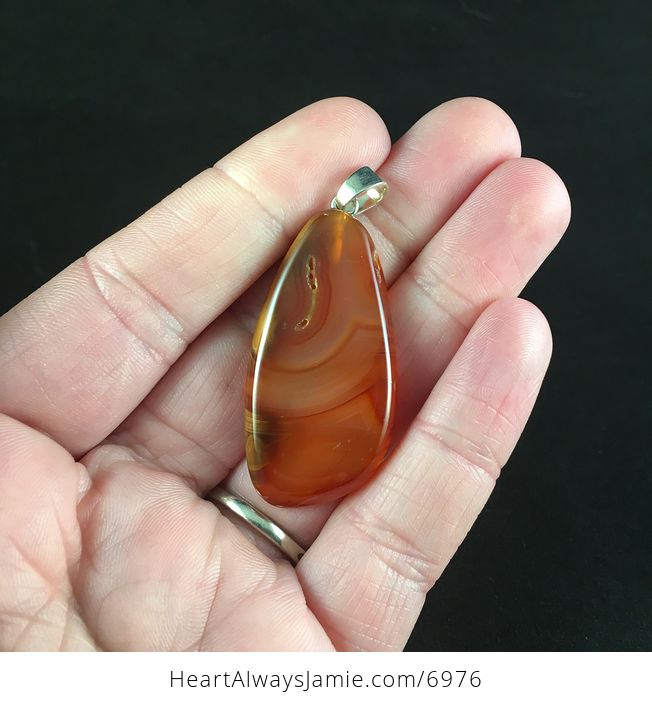 Orange Stone Jewelry Pendant - #pjIHsu3Qgl4-1