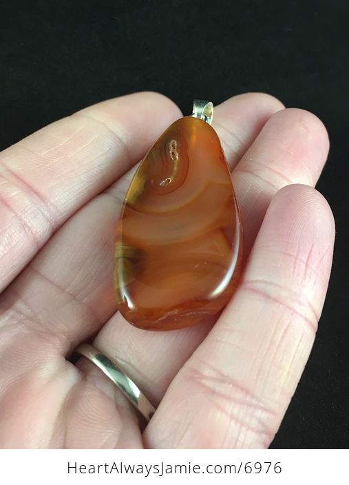 Orange Stone Jewelry Pendant - #pjIHsu3Qgl4-2