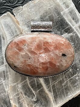 Orange Sunstone Crystal Stone Jewelry Pendant #Tj4Rp0tTrvE