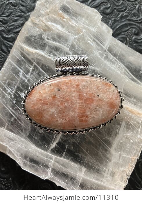 Orange Sunstone Crystal Stone Jewelry Pendant - #BtDWBOl6BV4-3