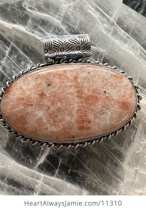 Orange Sunstone Crystal Stone Jewelry Pendant - #BtDWBOl6BV4-6