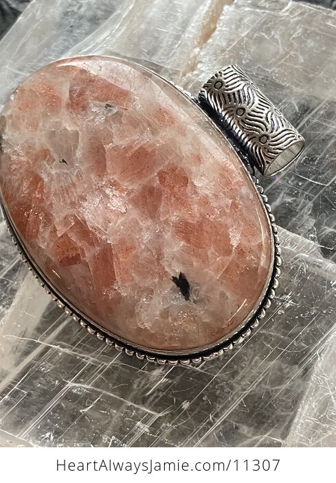 Orange Sunstone Crystal Stone Jewelry Pendant - #Tj4Rp0tTrvE-4