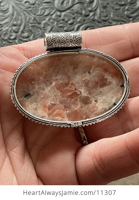 Orange Sunstone Crystal Stone Jewelry Pendant - #Tj4Rp0tTrvE-6
