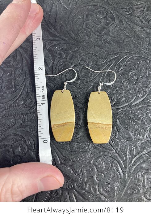 Oregon Succor Creek Jasper Stone Jewelry Earrings - #2zDFGL3D7sk-6
