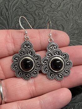 Ornate Onyx Stone Crystal Jewelry Earrings #876n0pSHOws