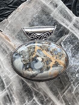 Oval Maligano Jasper Crystal Stone Jewelry Pendant #koq0XEHTcJA