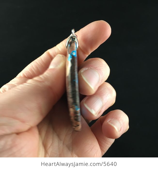 Oval Shaped Turquoise Stone Pendant Jewelry - #kXkroVGykSM-5