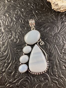 Owyhee Oregon Blue Opal Crystal Stone Jewelry Pendant #GnQDZWGPsJM