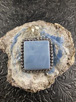 Owyhee Oregon Blue Opal Crystal Stone Jewelry Pendant #m1UKdvRLWFs