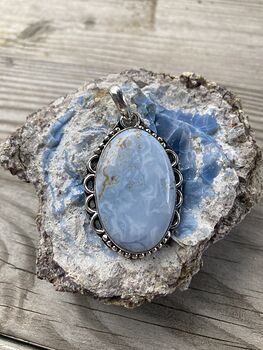 Owyhee Oregon Blue Opal Pendant #2mYYhfiBSfc
