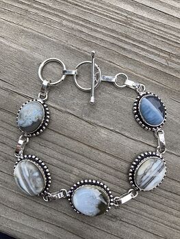 Owyhee Oregon Blue Opal Stone Bracelet #G6wG2spBmK0