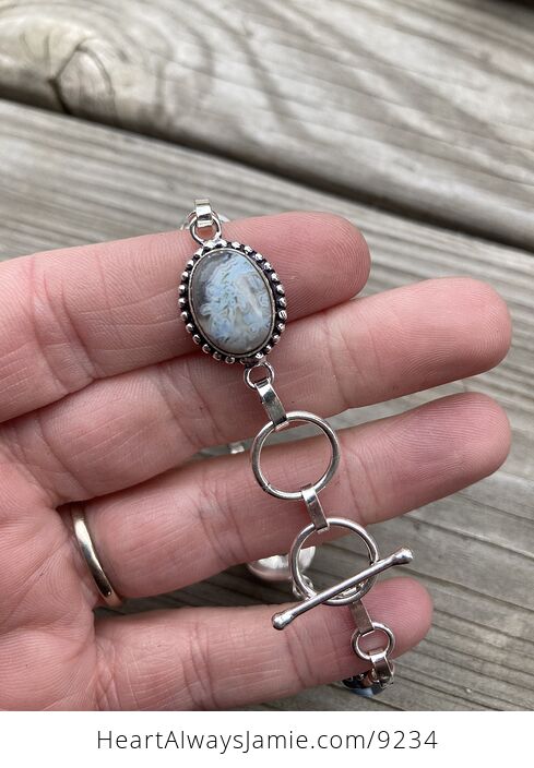 Owyhee Oregon Blue Opal Stone Bracelet - #G6wG2spBmK0-4