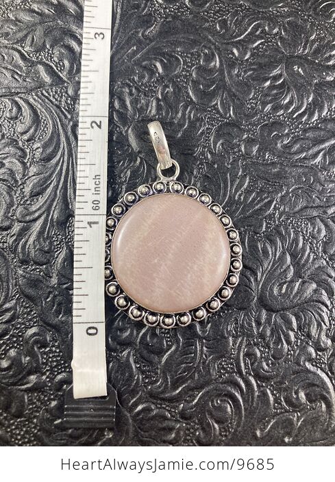 Peach Moonstone Crystal Jewelry Pendant - #5A1kM2gf4XQ-6