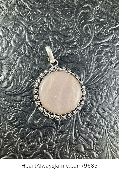Peach Moonstone Crystal Jewelry Pendant - #5A1kM2gf4XQ-5