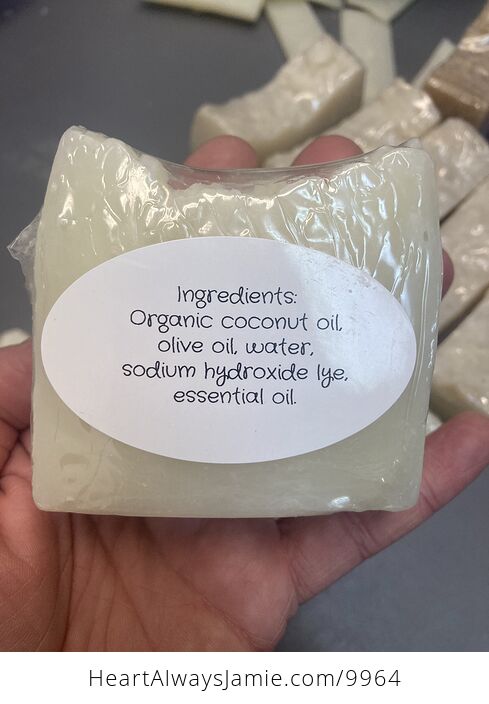 Peppermint Handmade from Scratch Soap Coconut and Olive Oil Base - #crVXsilRNIg-6