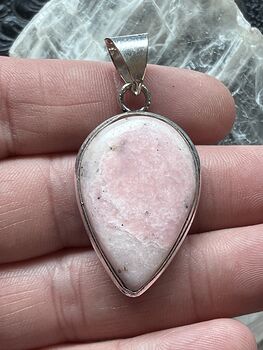 Peruvian Pink Opal Pendant Crystal Stone Jewelry #Gg8WvCeLfb0