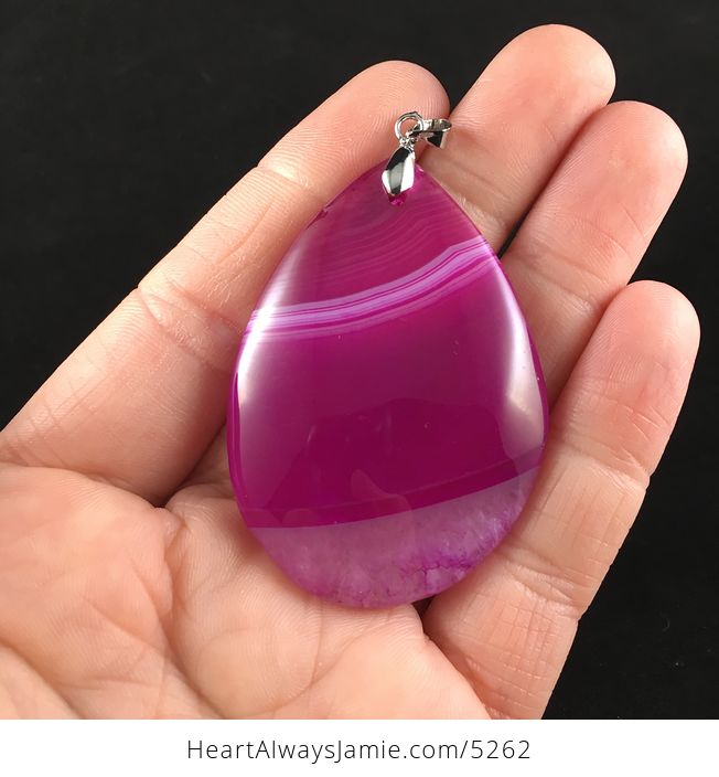 Pink Drusy Crystal Agate Stone Jewelry Pendant - #2ucYsCsGqXM-1