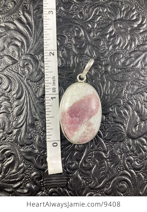 Pink Tourmaline Crystal Stone Jewelry Pendant - #2LekDKOAysA-5
