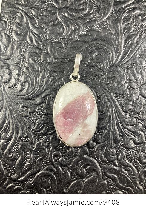 Pink Tourmaline Crystal Stone Jewelry Pendant - #2LekDKOAysA-1