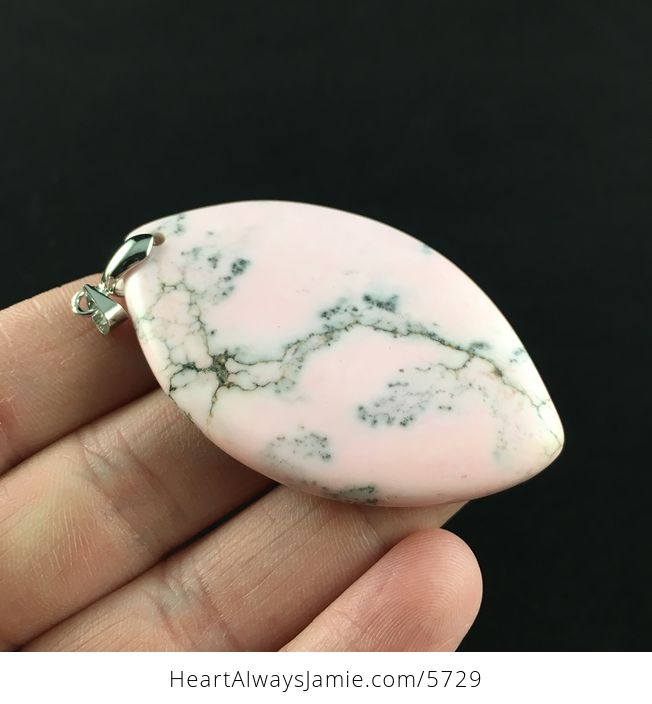 Pink Turquoise Stone Jewelry Pendant - #aiLpISz43Kw-3