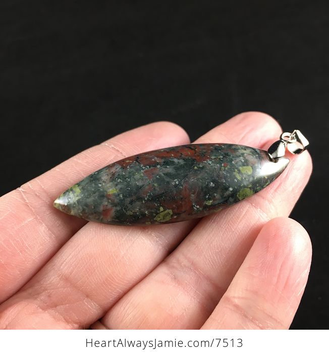 Plumite Jasper Stone Jewelry Pendant - #QssQhmu8Ijk-2