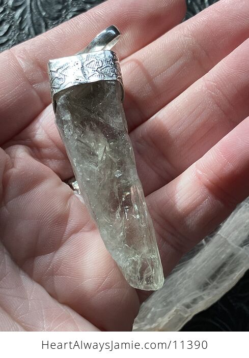 Prasiolite Green Amethyst Quartz Crystal Stone Jewelry Pendant - #0859f954Tdg-7