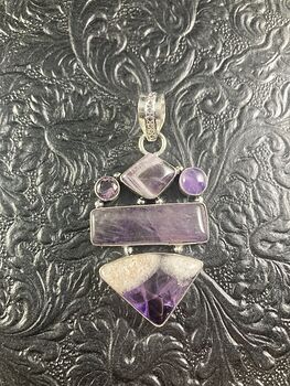 Purple Amethyst Crystal Stones Jewelry Pendant #NWADa3vHeHQ