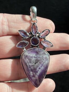 Purple Amethyst Stone Crystal Pendant Jewelry #RGYHjaVrWZo