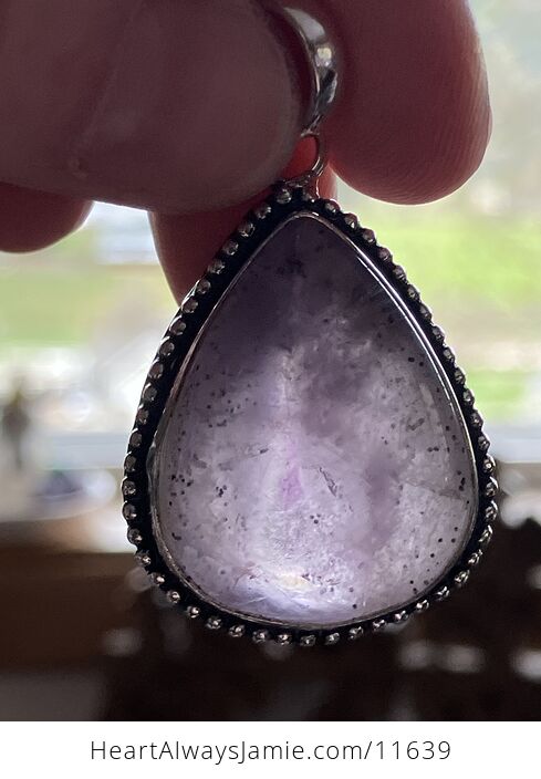 Purple Amethyst Stone Crystal Pendant Jewelry - #X2N8oqcTtXk-5