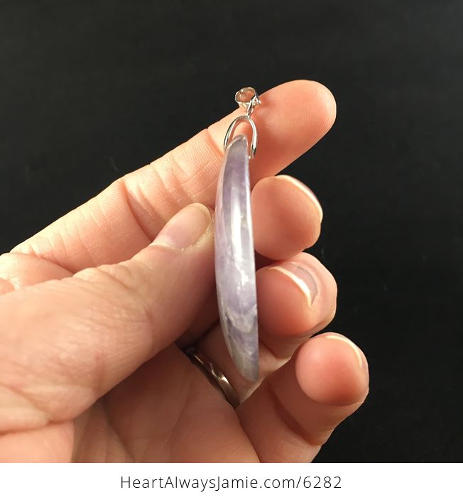 Purple Amethyst Stone Jewelry Pendant - #CspR8qtsugg-5